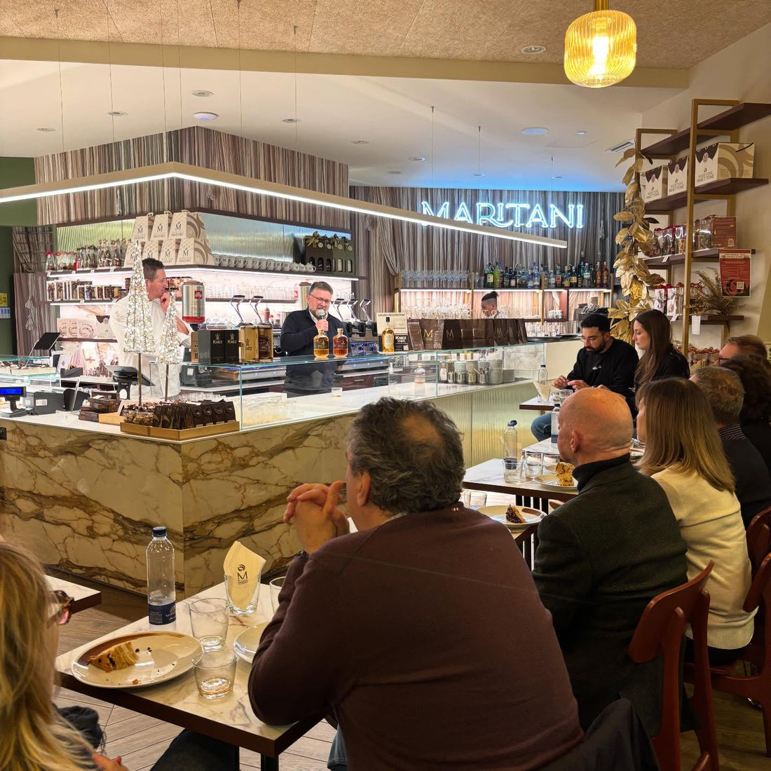 Maritani × Knez Spirits: una serata di degustazione tra dolce artigianale e sapori del territorio