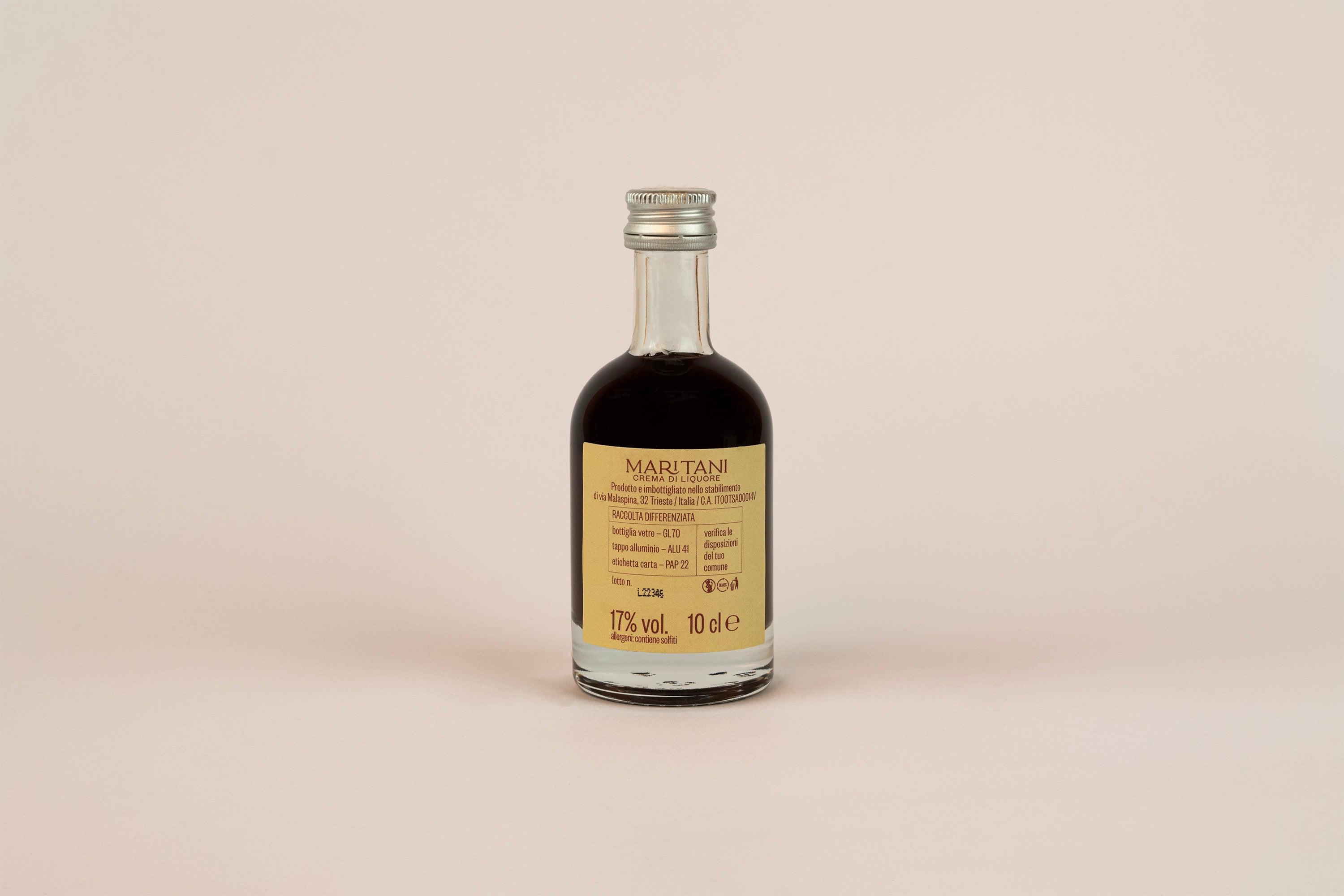 Liquore Profumo di Trieste di Pasticcerie Maritani