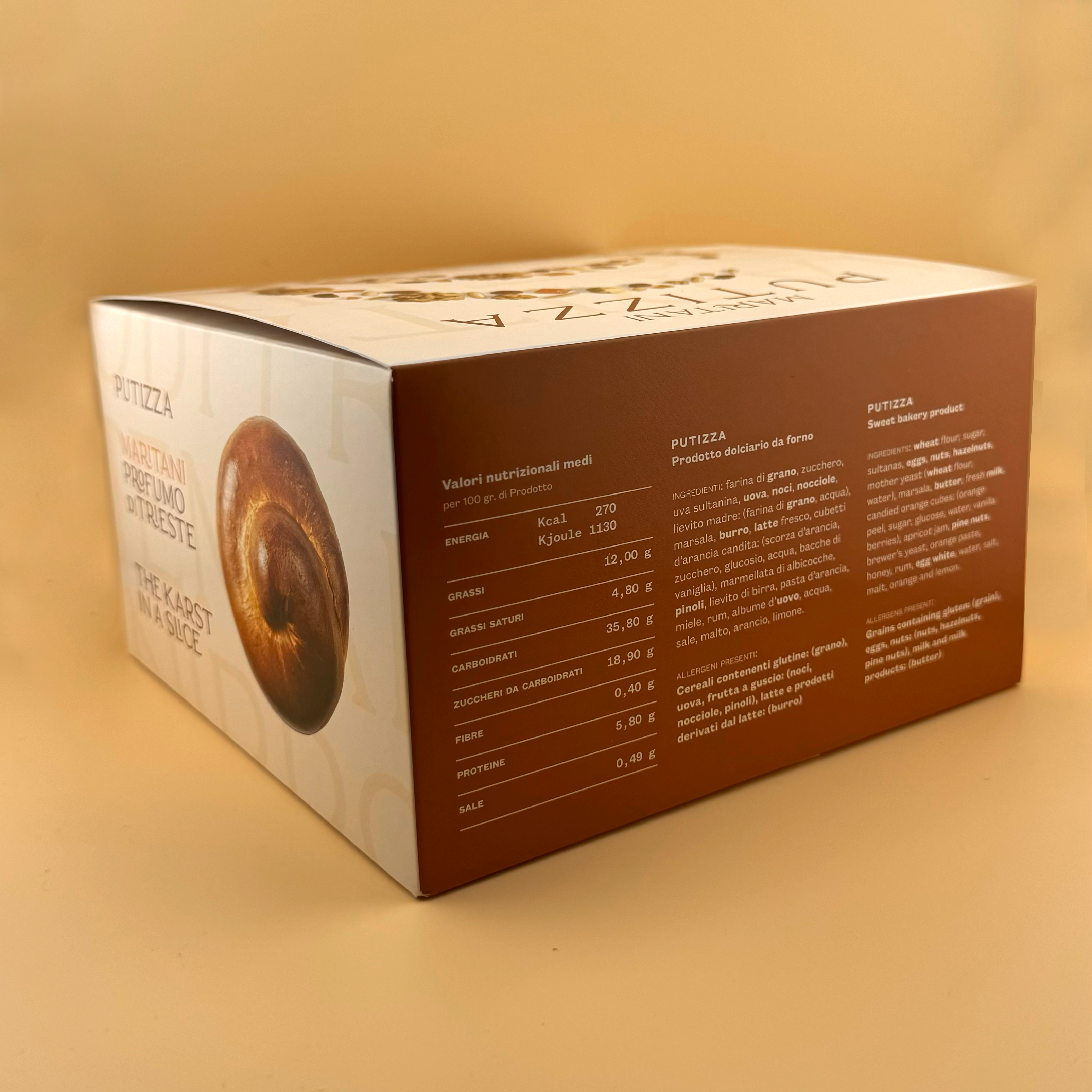 Putizza artigianale di Pasticcerie Maritani